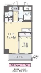 新神戸駅 徒歩2分 3階の物件間取画像